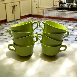 Melmac melamine Maggie Cups by Allied Chemical-vintage